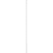 Ekena Millwork Fluted PVC Pilaster w/Decorative Capital & Base, 4"W x 90"H x 2"P PILP04X090FL02-2 - alternate 6